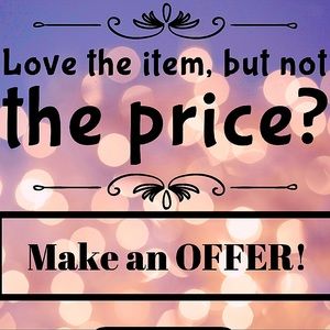 Everything is negotiable!